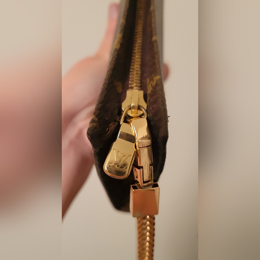 Louis Vuitton  Brown Monogram Pouch - Picture 9 of 11